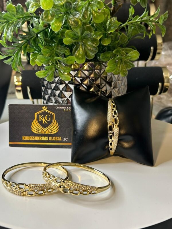 Checked Bangle