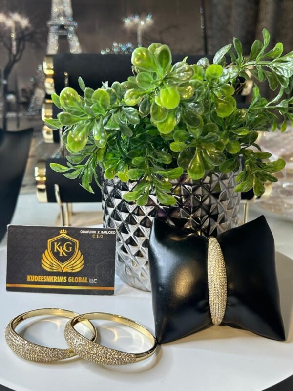 Bangle with zirconia